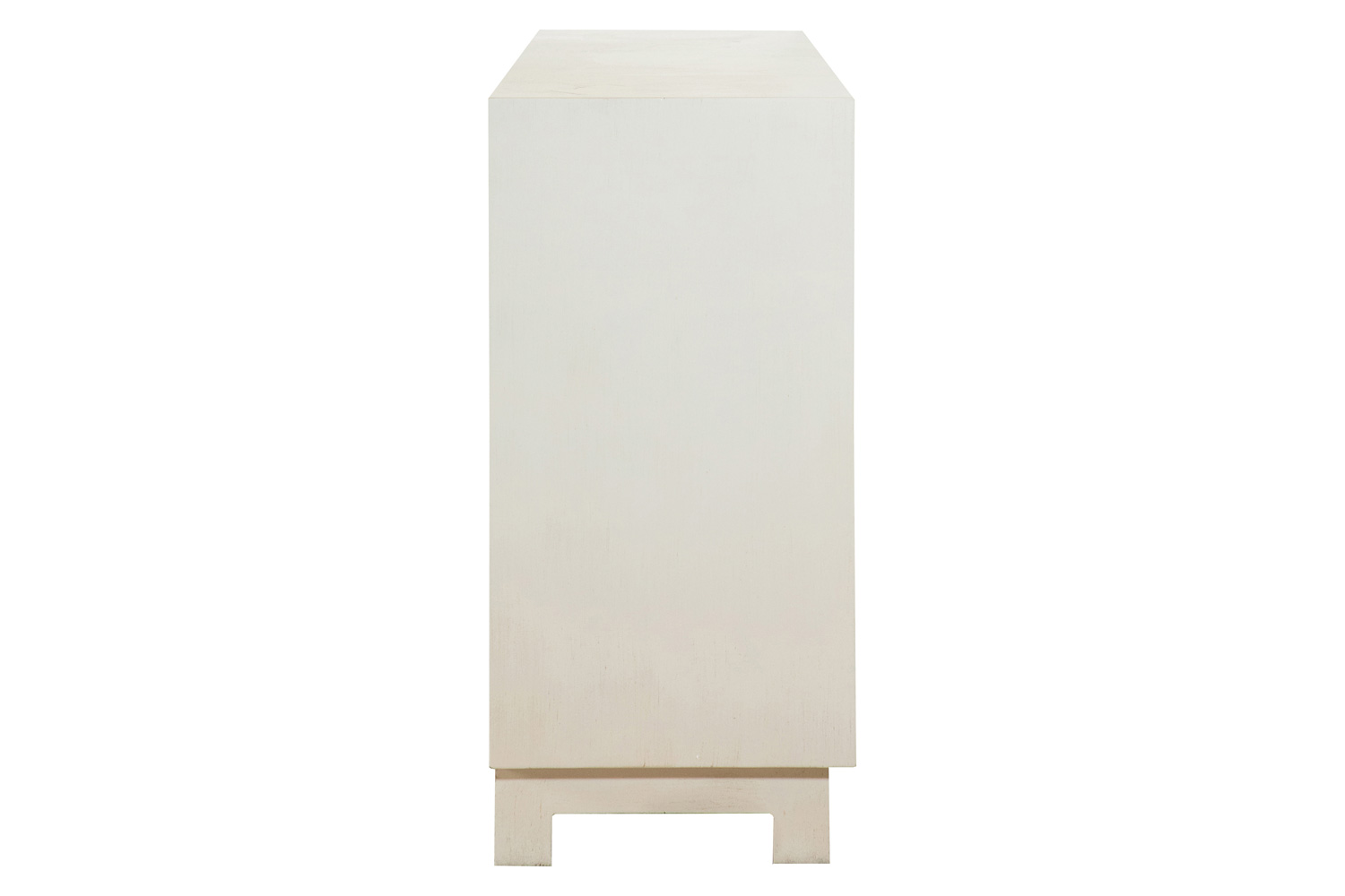 Coaster - Rectangular 4-Door Accent Cabinet in White/Gold