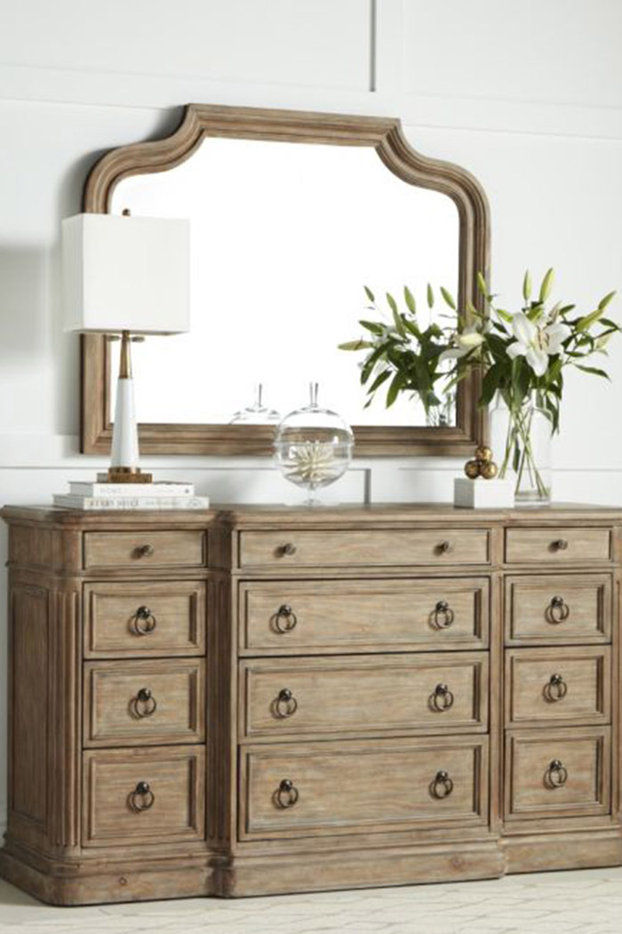 Creative - Architrave Mirror in Almond