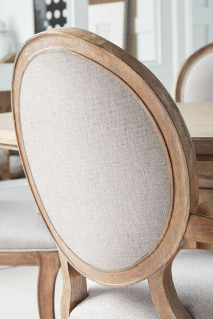 Creative Architrave Oval Arm Chair