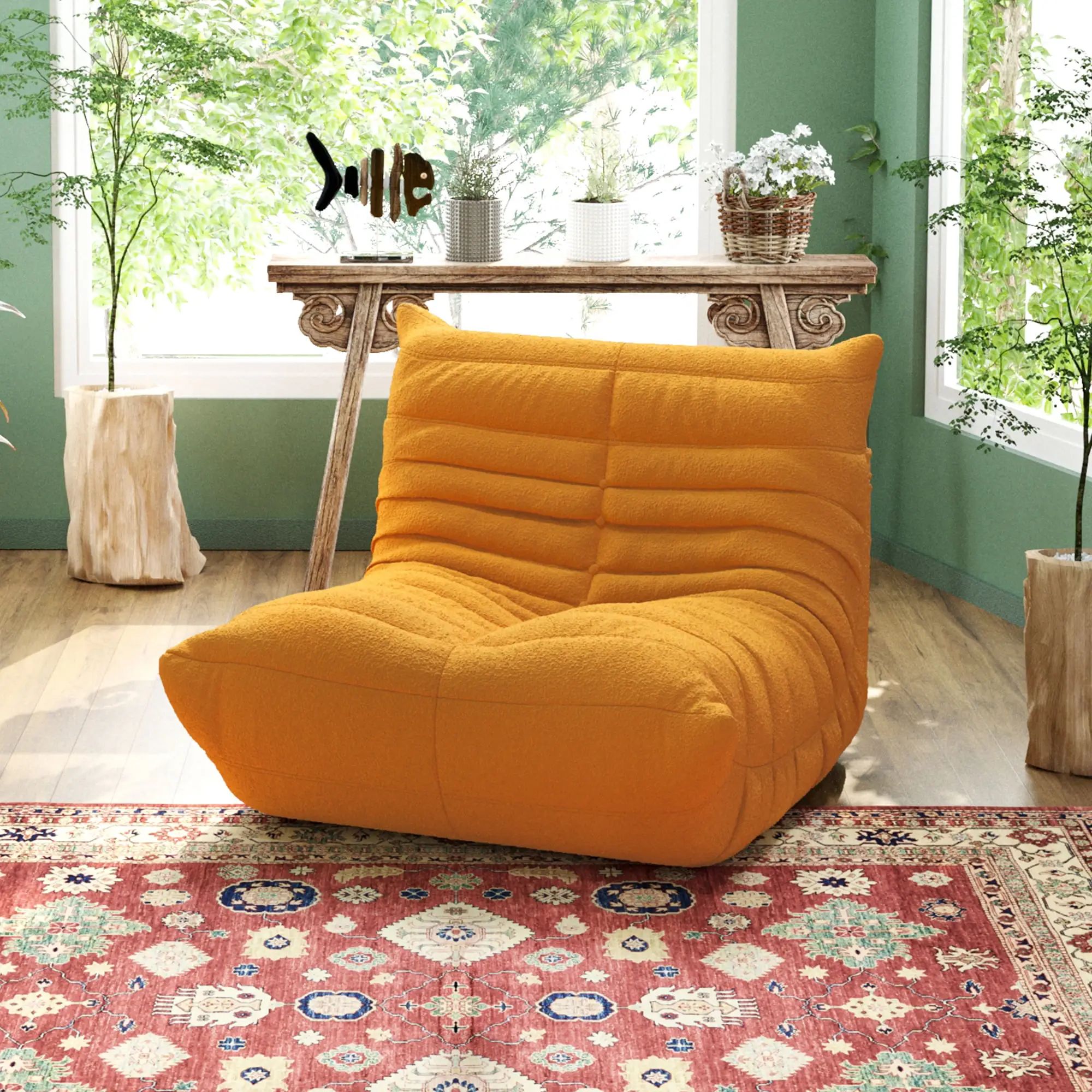 Crenus - 34.25" Caterpillar Sofa Chair