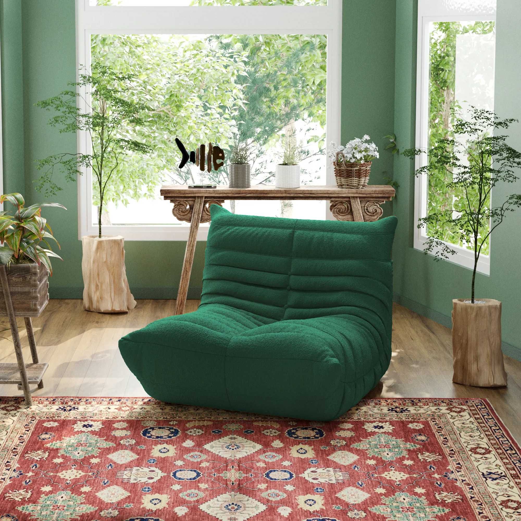Crenus - 34.25" Caterpillar Sofa Chair