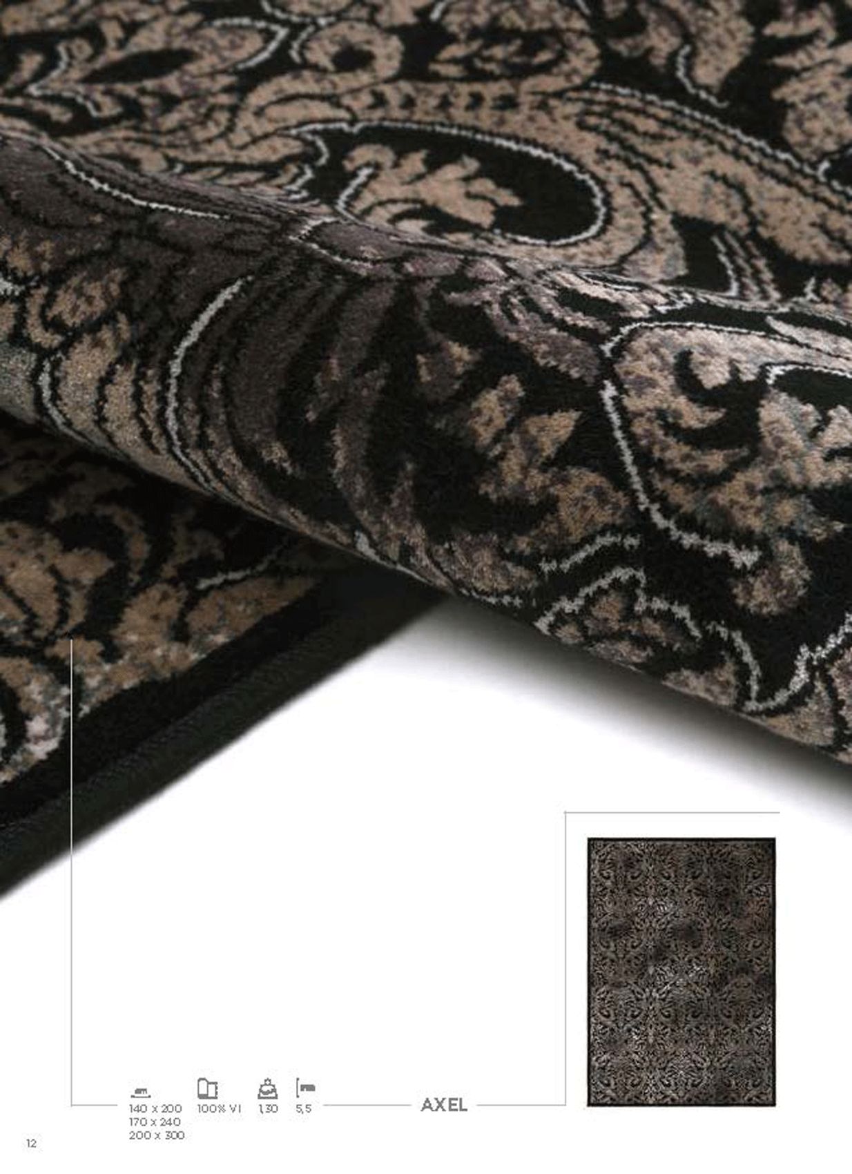 CutCut Axel Vintage Rug - 170x240
