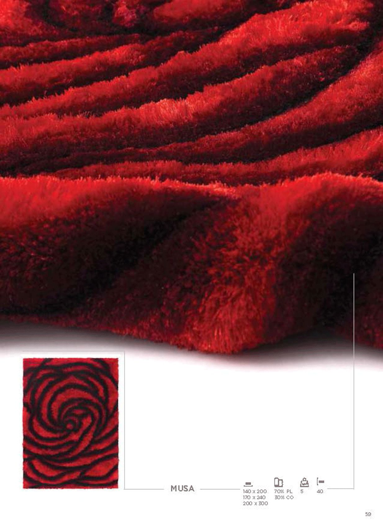CutCut Musa Rug - 140x200