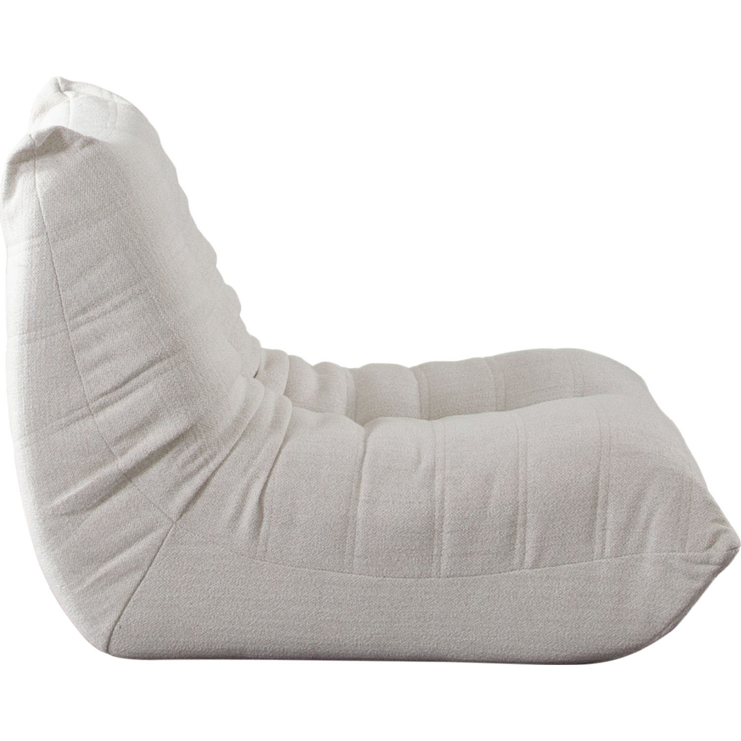 Diamond Sofa - Ezra Fabric Armless Chair in Cream