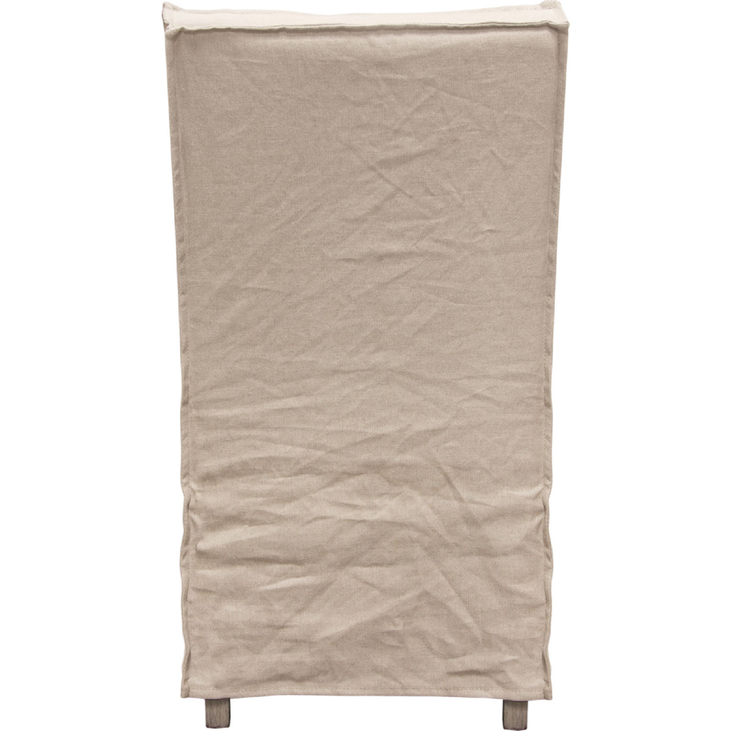 Diamond Sofa - Sonoma 2-Pack Dining Chairs with Wood Legs and Linen Removable Slipcover in Sand