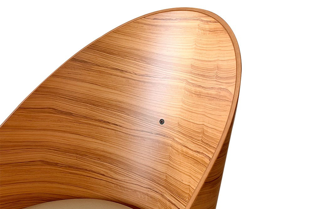 Driade Pratfall Solid Armchair - Natural/Anthracite