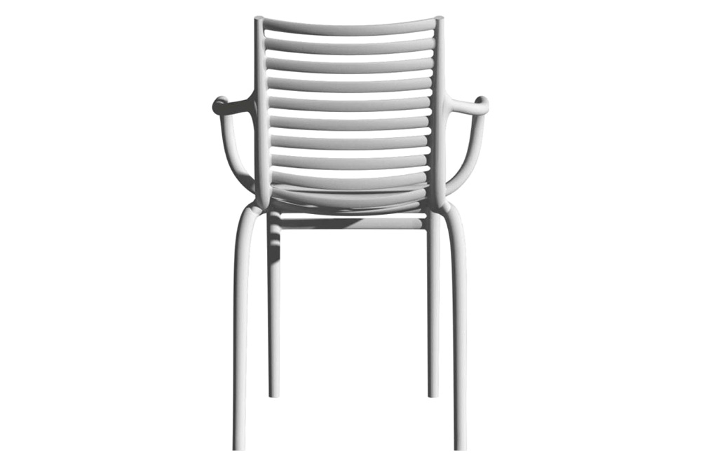Driade Pip-E Solid Armchair - White