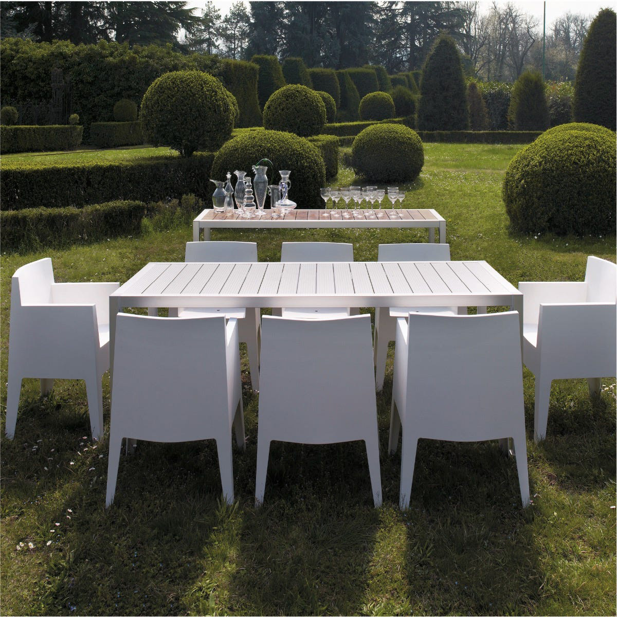 Driade Toy Solid Armchair - White