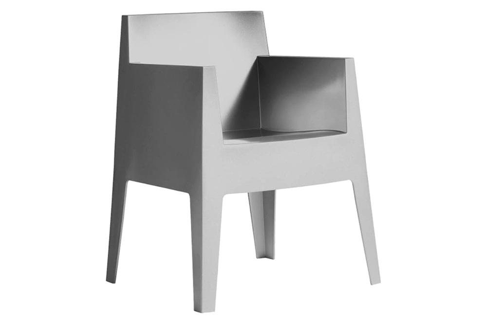 Driade Toy Solid Armchair - Light Gray