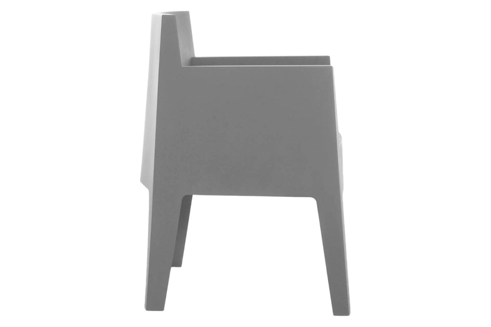 Driade Toy Solid Armchair - Light Gray