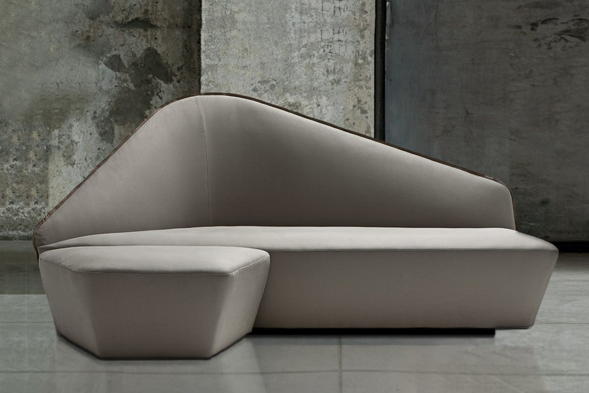 Driade - Verlaine Ottoman in Red