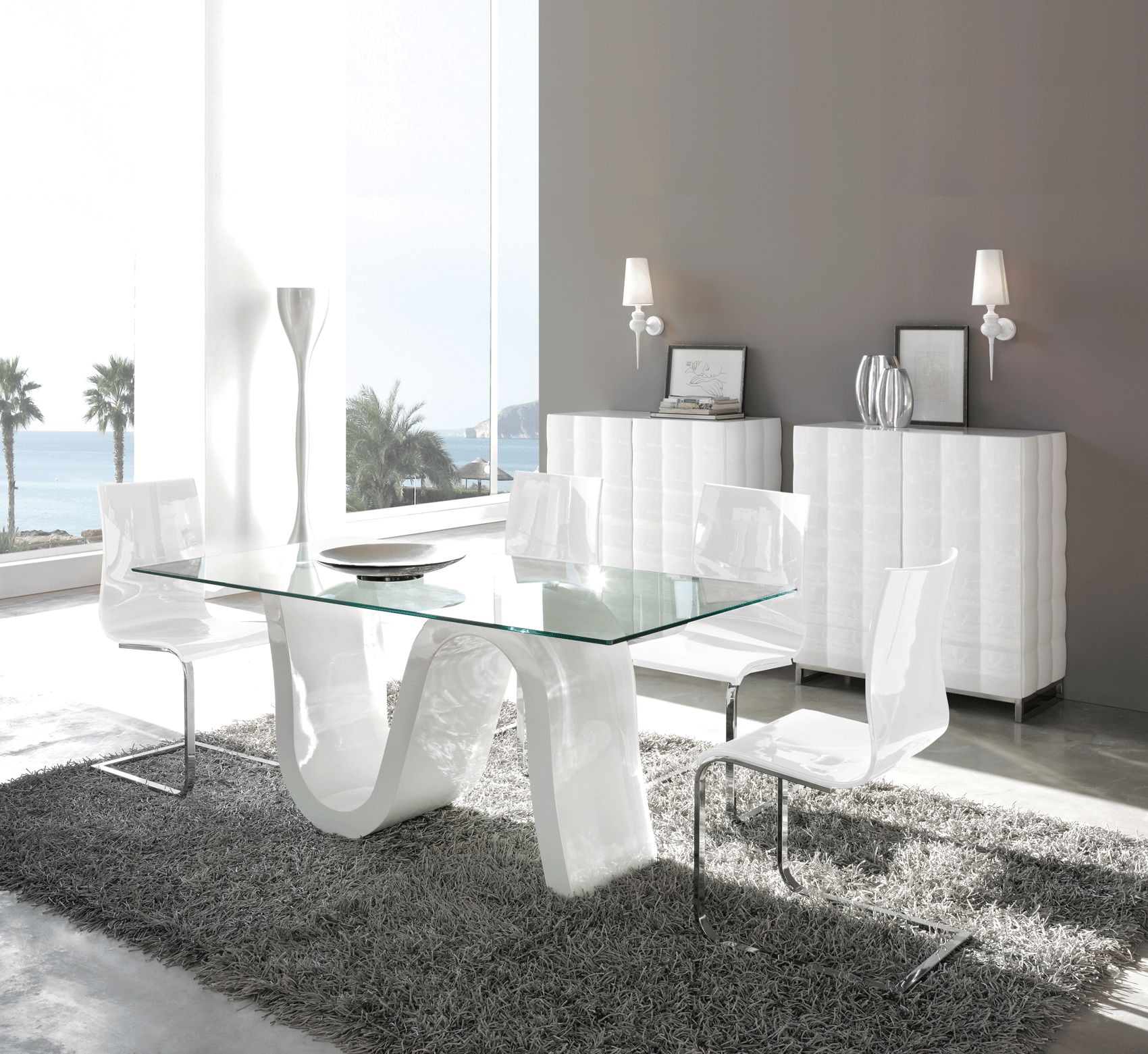 Dupen - W-744 4-Doors High Cabinet