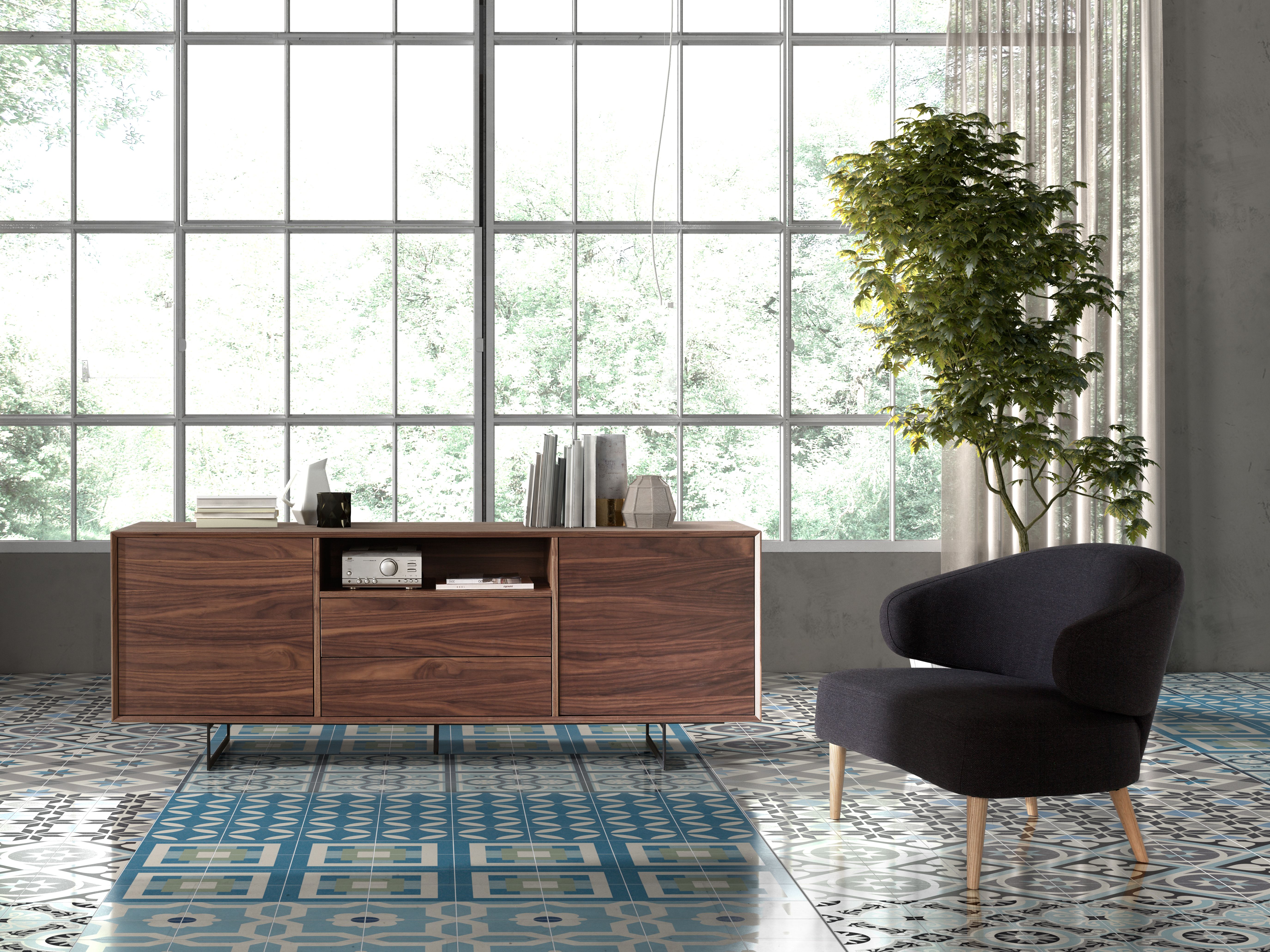 Dupen - W-131 2-Doors And 2 Drawers Buffet
