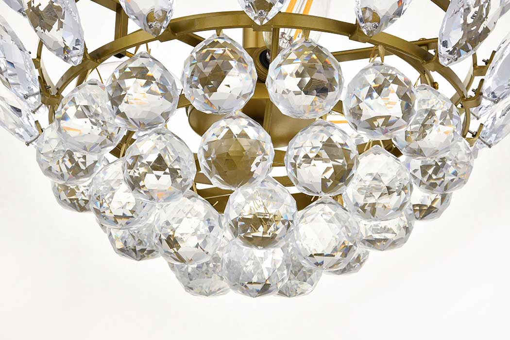 Elegant Pendant Light - Brass, L 14" (1104D14BR)
