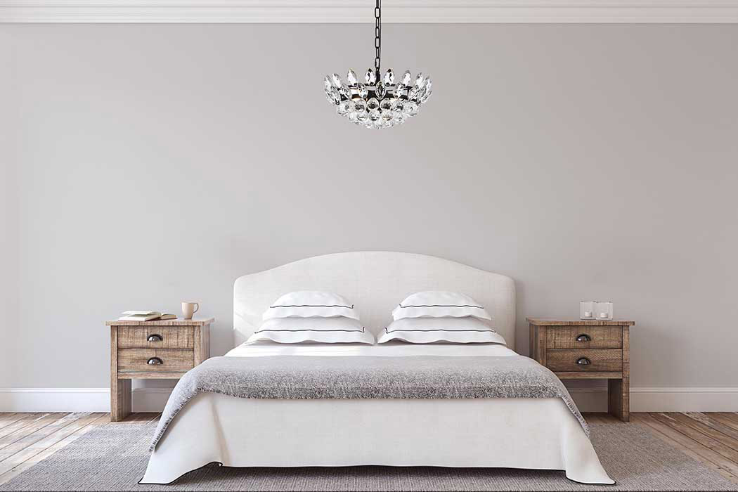 Elegant Pendant Light - Black, L 16" (1104D16BK)