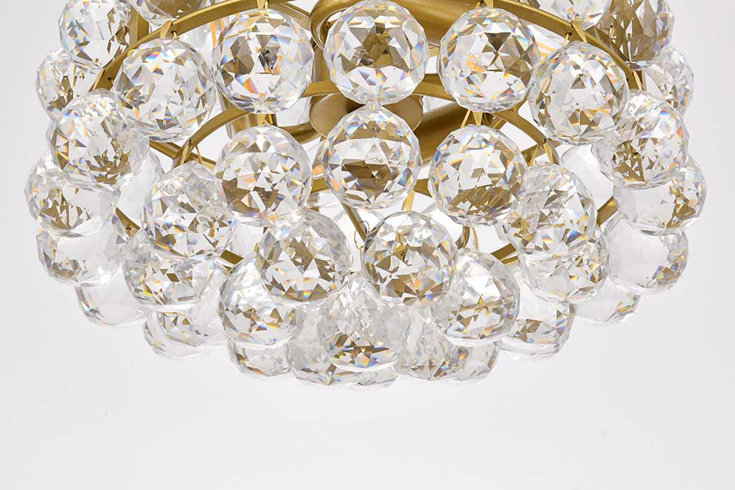 Elegant Pendant Light - Brass, L 12" (1106D12BR)