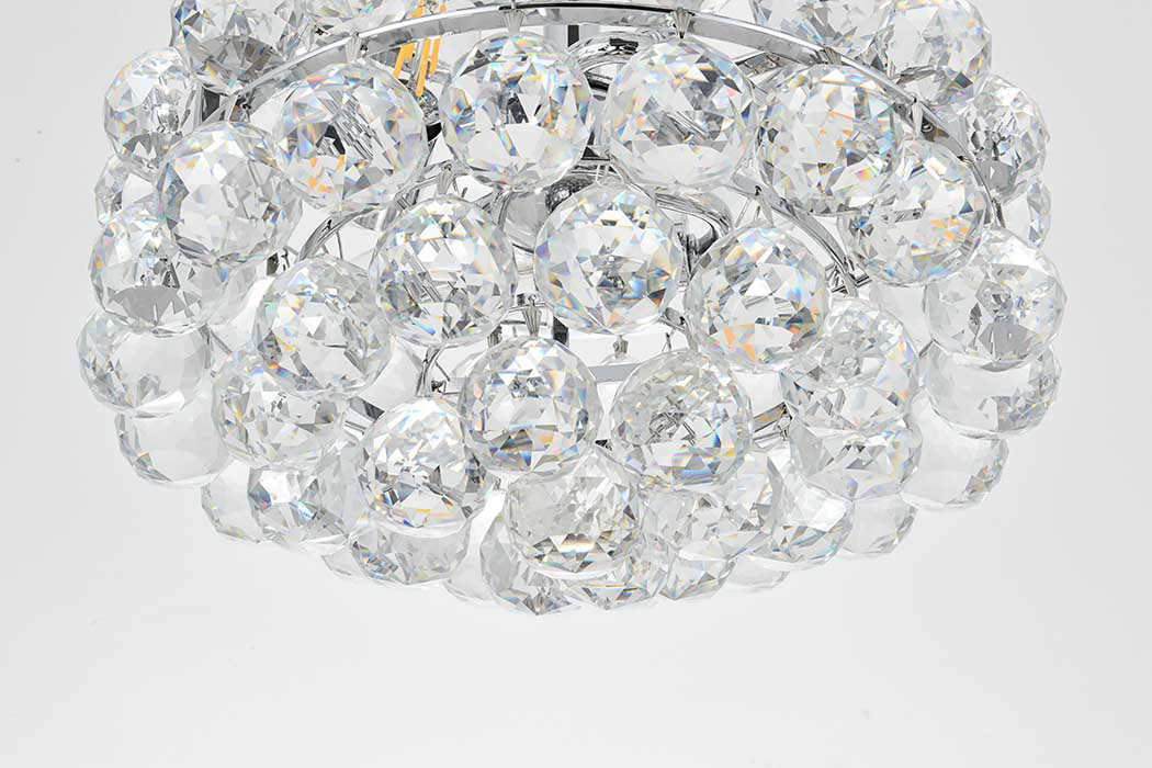 Elegant Pendant Light - Chrome, L 12" (1106D12C)
