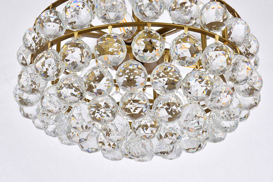 Elegant Pendant Light - Brass, L 14" (1106D14BR)