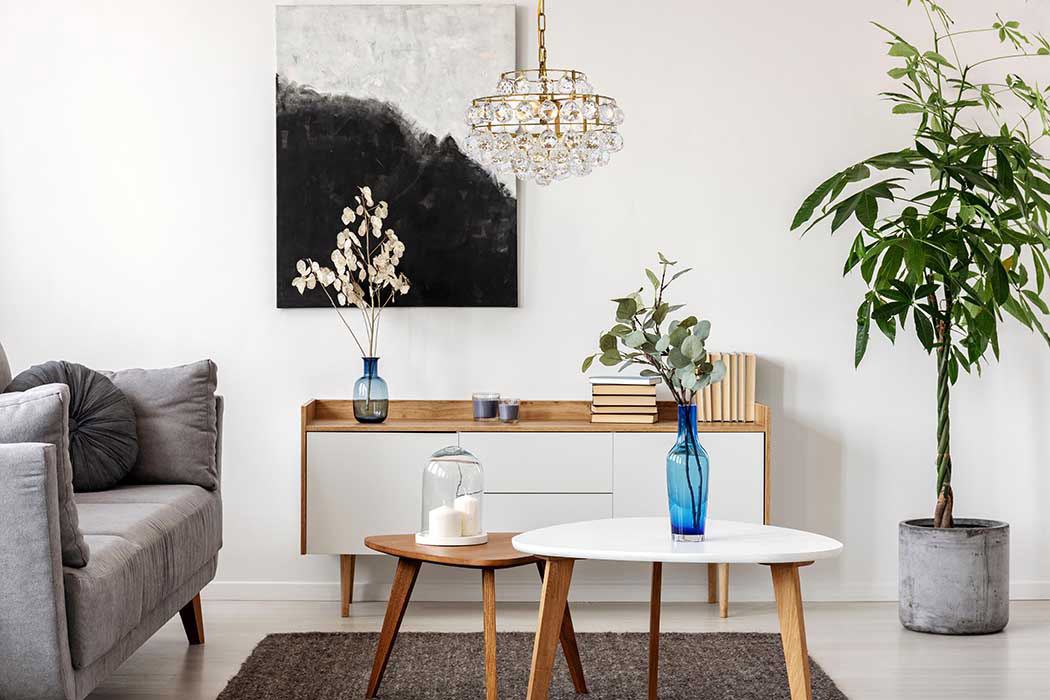 Elegant Pendant Light - Brass, L 14" (1106D14BR)