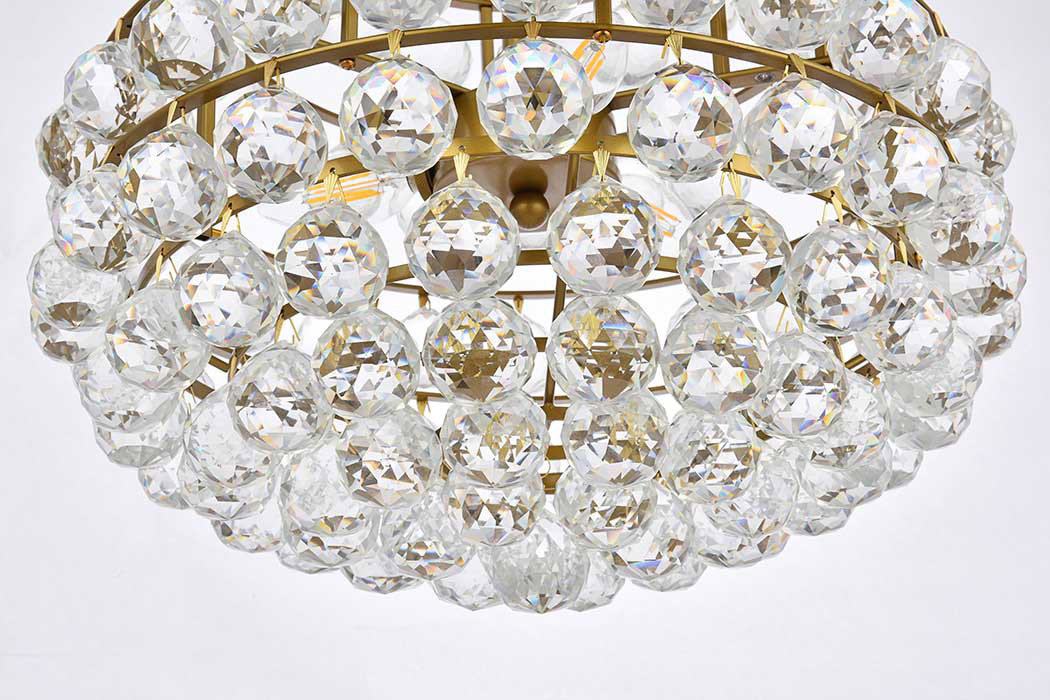 Elegant Pendant Light - Brass, L 16" (1106D16BR)