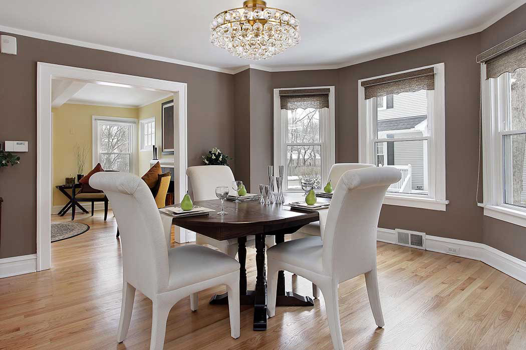 Elegant Flush Mount Light - Brass, L 18" (1107F18BR)