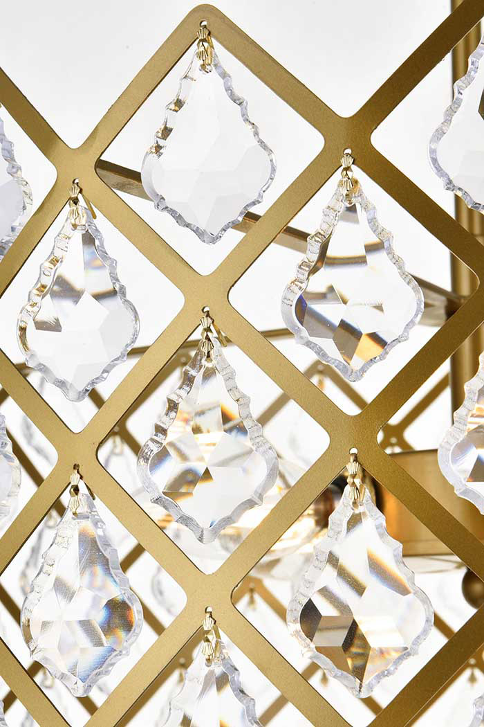 Elegant Pendant Light - Brass, L 16" (1111D16BR)