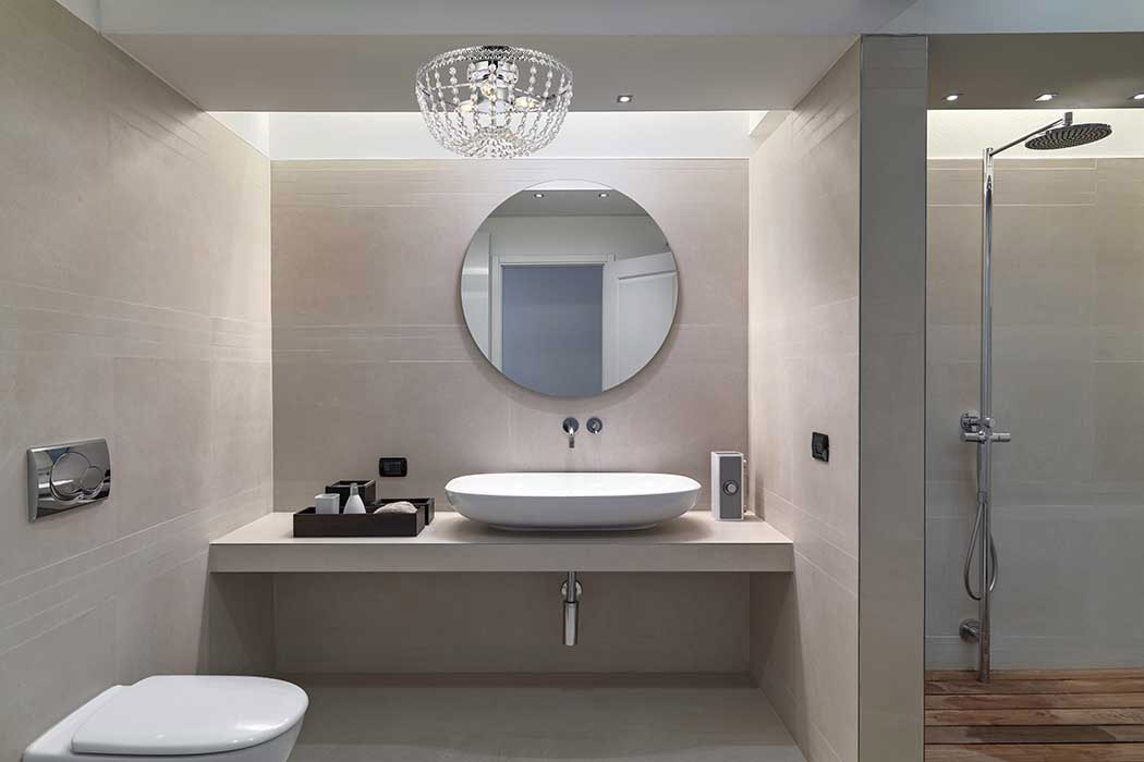 Elegant Flush Mount Light - Chrome, L 14" (1112F14C)