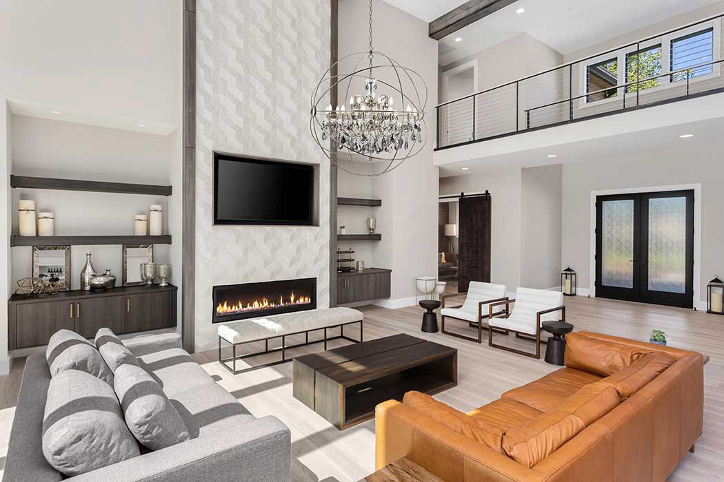 Elegant Urban Classic Pendant Lamp - Polished Nickel/Silver, L 43.5" (1130G43PN-SS-RC)
