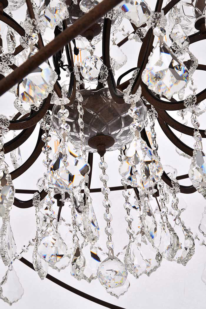 Elegant Urban Classic Pendant Lamp - Rustic Intent, L 43.5" (1130G43RI-RC)