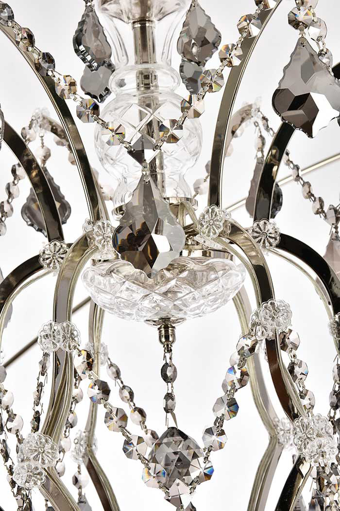 Elegant Urban Classic Pendant Lamp - Polished Nickel/Silver, L 60" (1130G60PN-SS-RC)