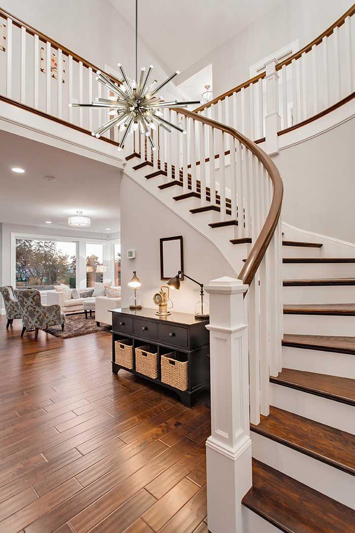 Elegant Chandelier - Polished Nickel, L 38" (1141G38PN)