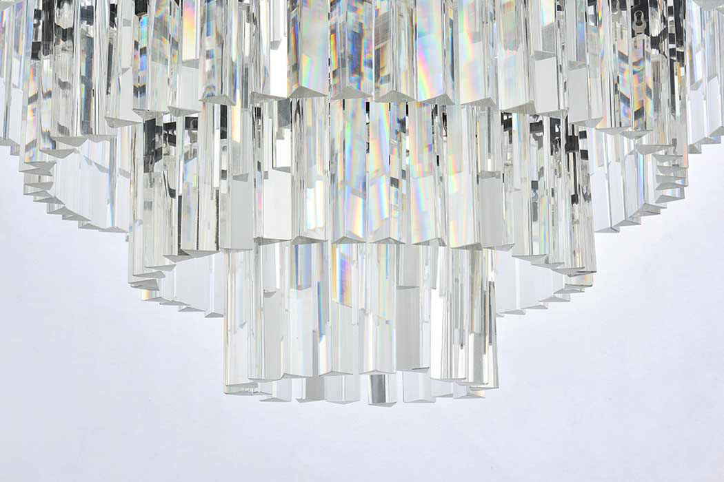 Elegant Urban Classic Sydney Collection Pendant Lamp - Matte Black, L 44" (1201D44MB-RC)
