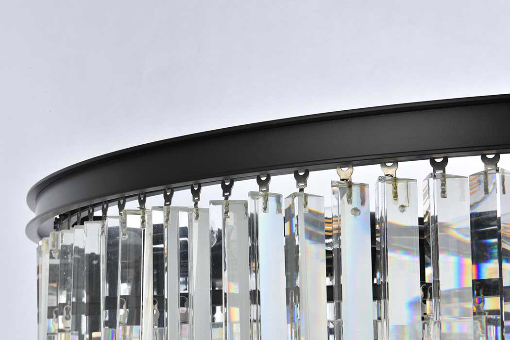 Elegant Urban Classic Sydney Collection Pendant Lamp - Matte Black, L 44" (1201D44MB-RC)