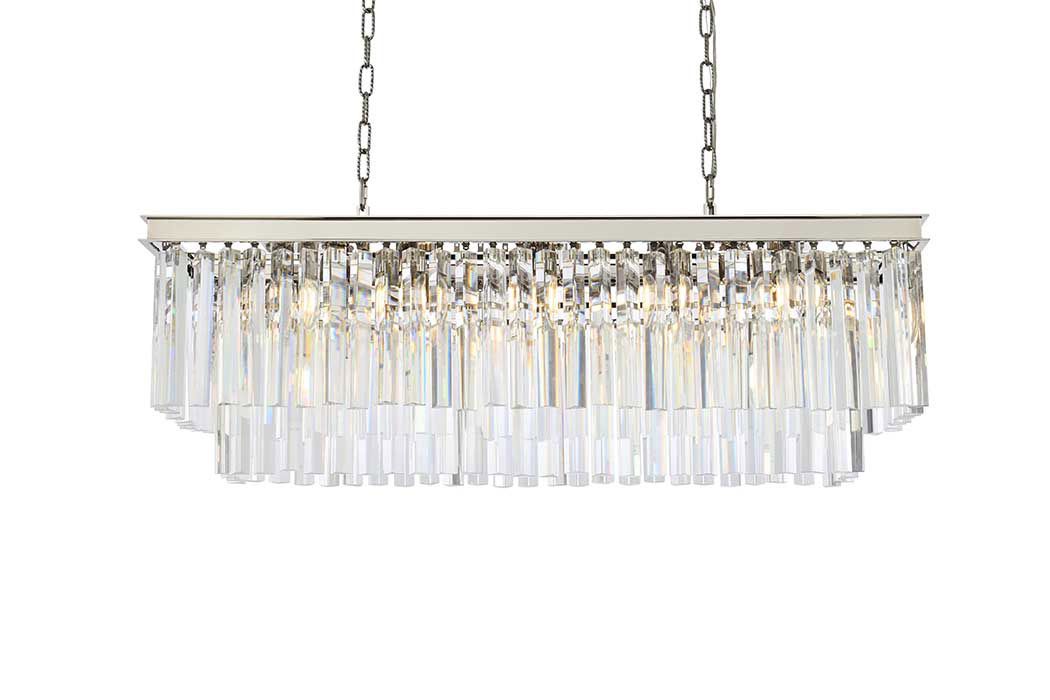 Elegant Sydney Pendant - Polished Nickel, L 40" (1202D40PN-RC)