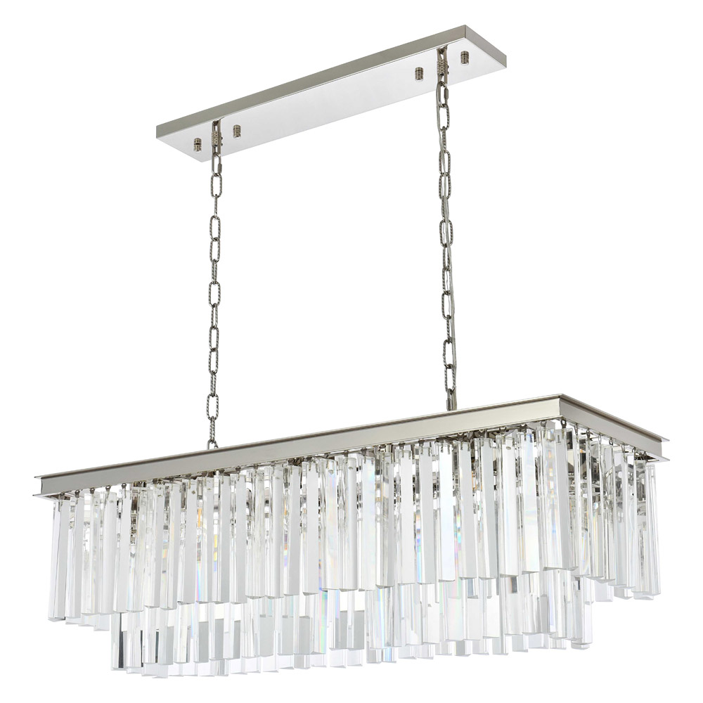 Elegant Sydney Pendant - Polished Nickel, L 40" (1202D40PN-RC)