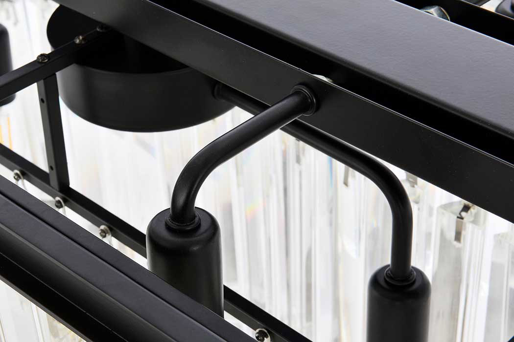 Elegant Sydney Pendant - Matte Black, L 50" (1202D50MB-RC)
