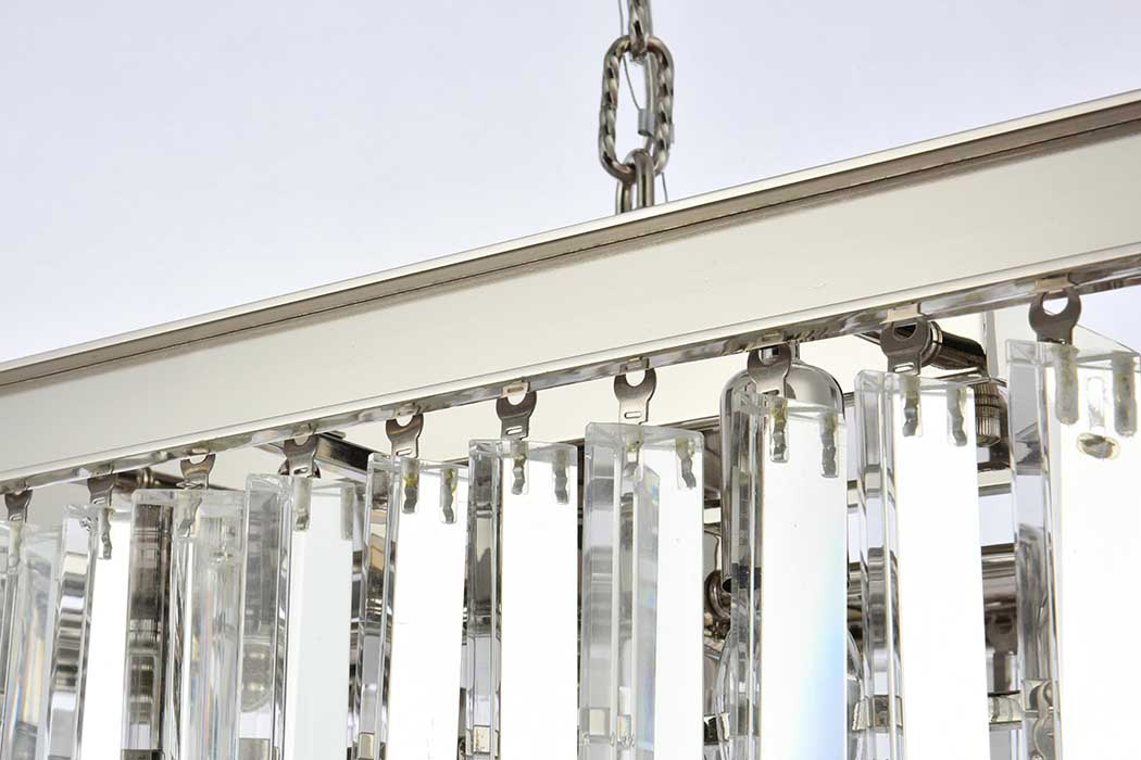 Elegant Sydney Pendant - Polished Nickel, L 50" (1202D50PN-RC)