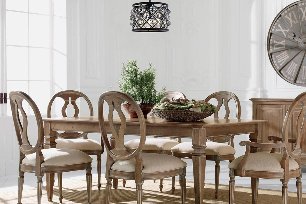 Elegant Crystal Grid Hoop 3 Light Chandelier - Matte Black/Silver, L 12" (1214D12MB-SS-RC)