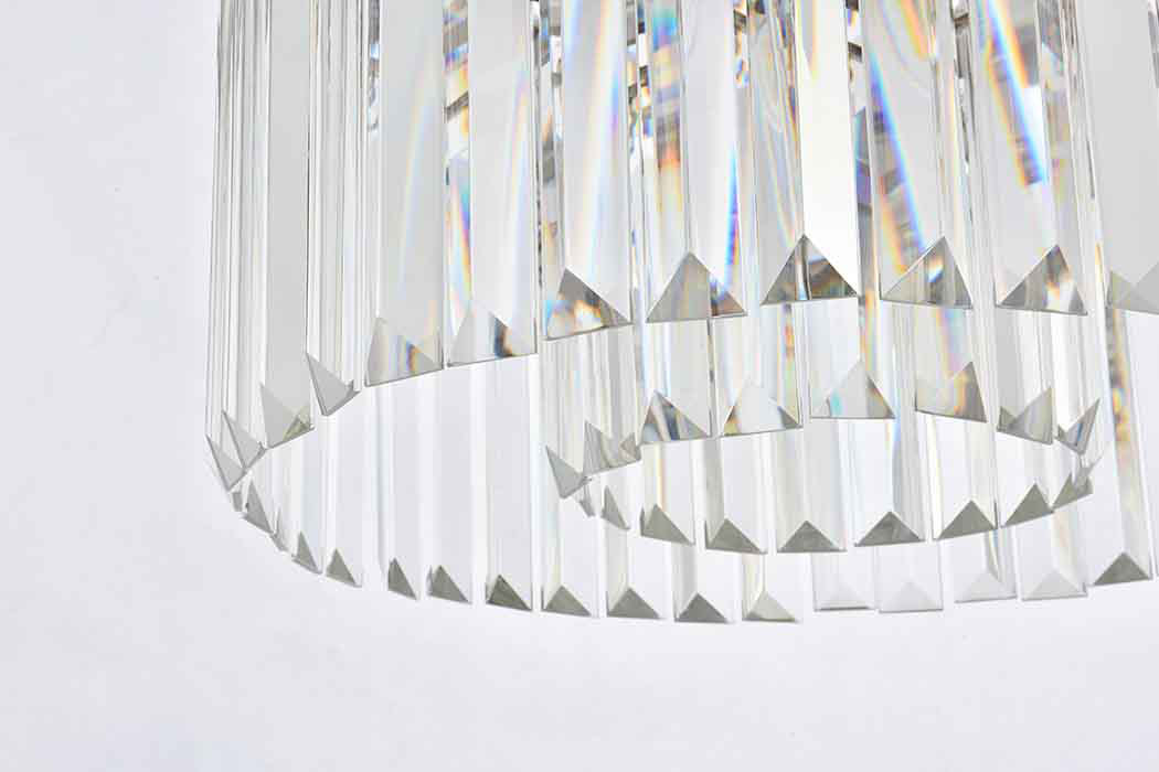Elegant Urban Classic Pendant - Polished Nickel, L 20" (1238D20PN-RC)