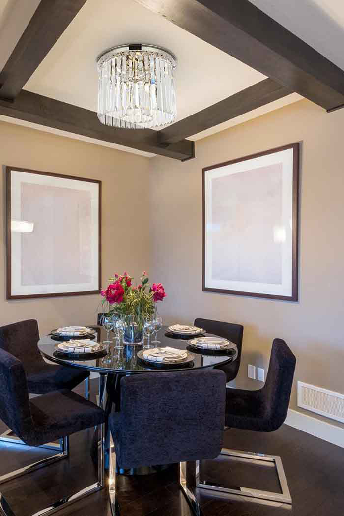 Elegant Urban Classic Flush Mount - Polished Nickel, L 20" (1238F20PN-RC)