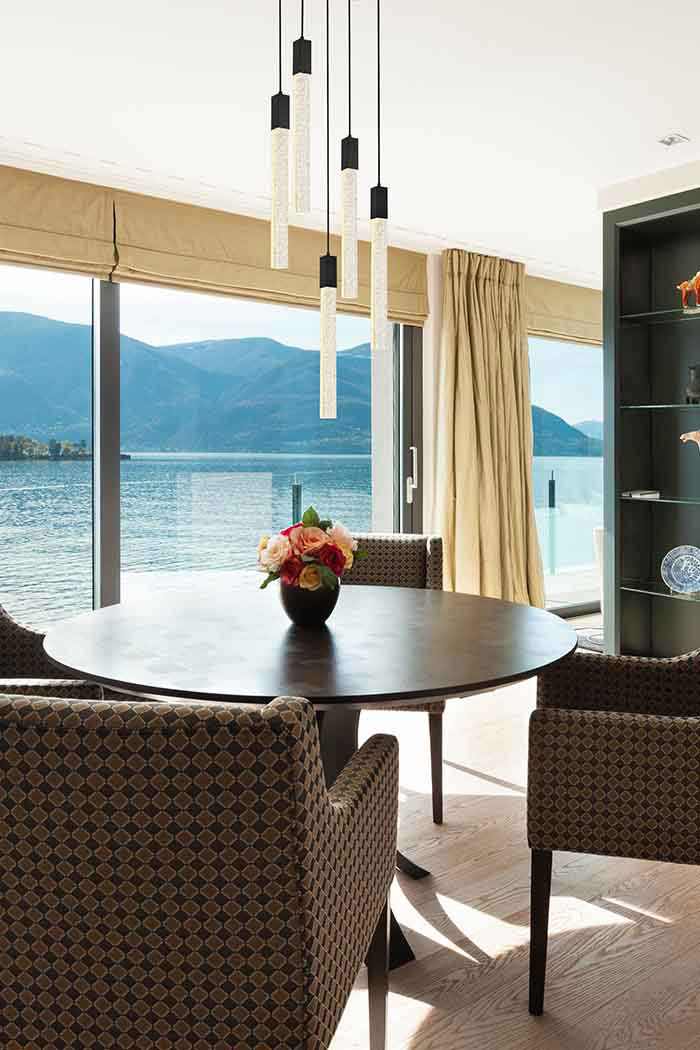 Elegant Pendant Light - Black, L 16" (2066D16BK)
