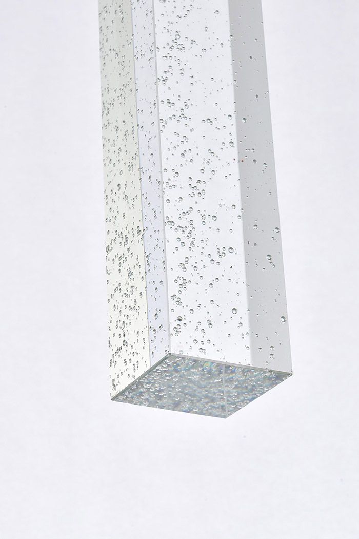 Elegant Pendant Light - Satin Gold, L 5" (2066D5SG)