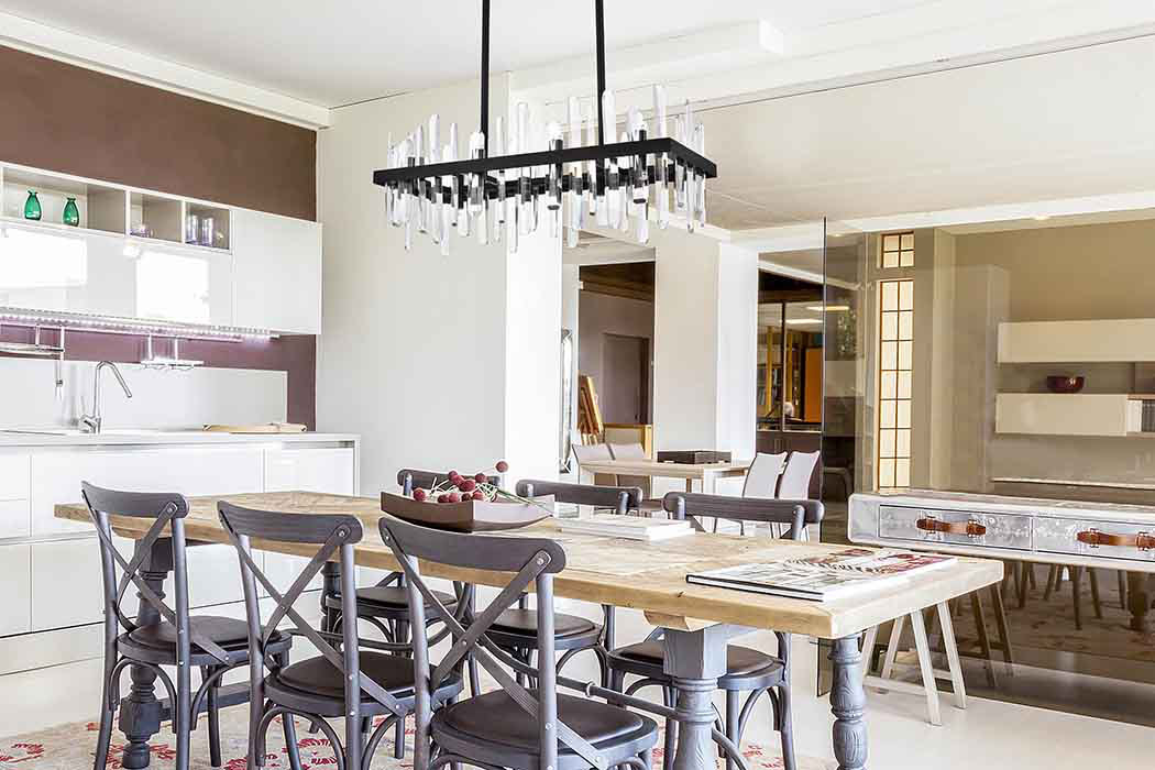 Elegant Chandelier - Black, L 30" (2200G30BK)