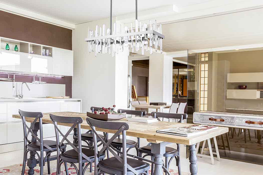 Elegant Chandelier - Chrome, L 30" (2200G30C)