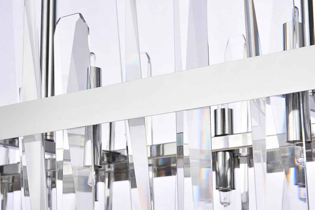 Elegant Chandelier - Chrome, L 36" (2200G36C)
