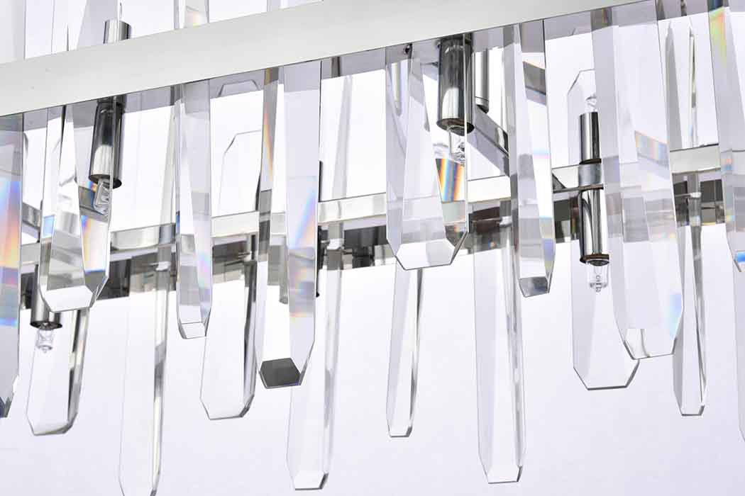 Elegant Chandelier - Chrome, L 36" (2200G36C)