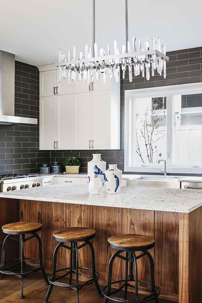 Elegant Chandelier - Chrome, L 36" (2200G36C)