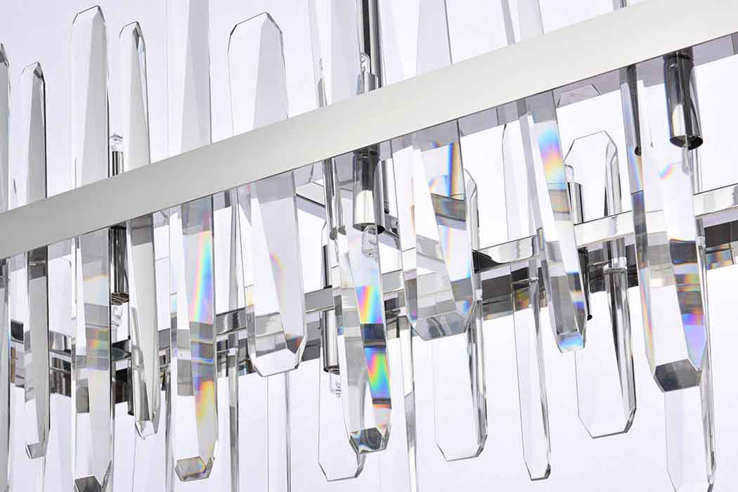 Elegant Chandelier - Chrome, L 42" (2200G42C)