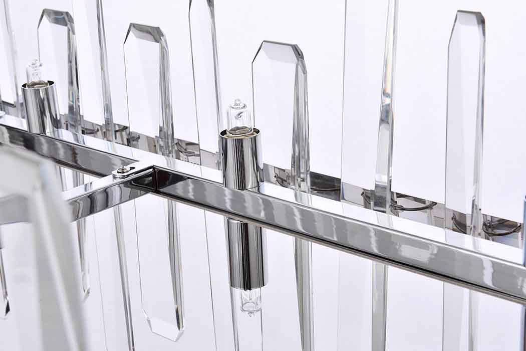Elegant Chandelier - Chrome, L 42" (2200G42C)