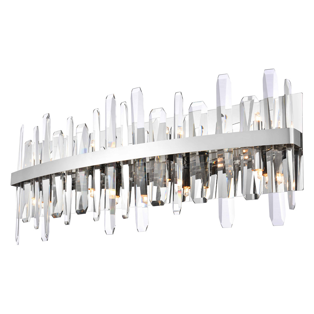 Elegant Wall Sconce - Chrome, L 30" (2200W30C)